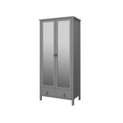 Schlussverkauf ❤️ Steens Furniture A/S Tromsö Garderobenschrank Mit 2 Spiegeltüren Grau / Braun 😍 -Steens Furniture A/S Verkäufe unnamed file 1056