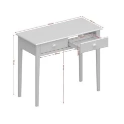 Neu 😀 Steens Furniture A/S Nola Beistelltisch 95x45 Cm Mit 2 Schubladen Kolonial / Gelaugt Lackiert 🧨 -Steens Furniture A/S Verkäufe unnamed file 1095