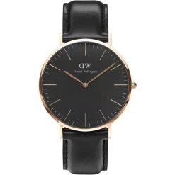 Bestpreis 😍 Daniel Wellington DW00100127 Herrenuhr Sheffield Rose Gold 40 Mm ✔️