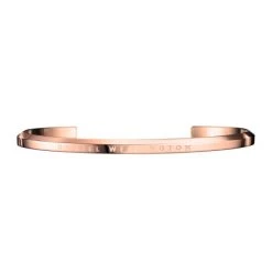 Brandneu 🌟 Daniel Wellington DW00400003 Armreif Classic Cuff Small Roségold 🧨