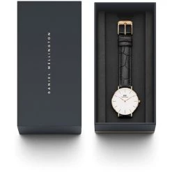 Rabatt 👏 Daniel Wellington DW00100173 Damenuhr Classic Petite Reading Weiß/Roségold 🤩 -Steens Furniture A/S Verkäufe unnamed file 1211