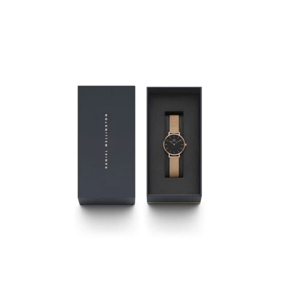Großhandel 🛒 Daniel Wellington DW00100217 Damenuhr Classic Petite Melrose Rosé/Schwarz 28 🥰 4 Großhandel 🛒 Daniel Wellington DW00100217 Damenuhr Classic Petite Melrose Rosé/Schwarz 28 🥰 – Bild 2