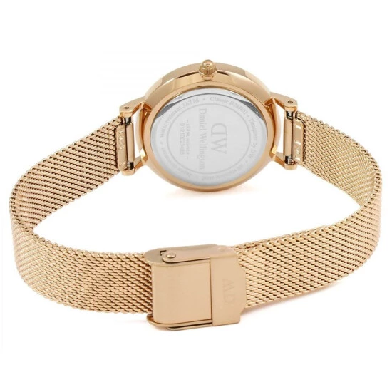 Großhandel 🛒 Daniel Wellington DW00100217 Damenuhr Classic Petite Melrose Rosé/Schwarz 28 🥰 5 Großhandel 🛒 Daniel Wellington DW00100217 Damenuhr Classic Petite Melrose Rosé/Schwarz 28 🥰 – Bild 3