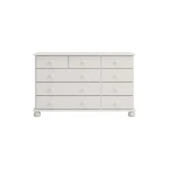Angebote 🎉 Steens Furniture A/S Steens - Richmond Kommode 3+2+4 Schubladen - Material: MDF - Verarbeitung: Weiss - H X B X T - 74 X 121 X 38 Cm; 3022170050000F 🛒 -Steens Furniture A/S Verkäufe unnamed file 136
