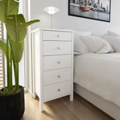 Am billigsten 🤩 Steens Furniture A/S Tromsö Kommode Mit 5 Schubladen Weiß 💯 -Steens Furniture A/S Verkäufe unnamed file 170