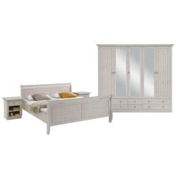 Aktion 🔥 Steens Furniture A/S Steens - Monaco Bett 180 X 200 Cm - Material: Kiefer - Verarbeitung: Weiss Lasiert- H X B X T - 100 X 185 X 214 Cm ⌛ -Steens Furniture A/S Verkäufe unnamed file 182