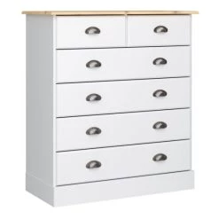 Billig 🎉 Steens Furniture A/S Steens Nola Kommode Mit 6 Schubladen, Weiß 😉 -Steens Furniture A/S Verkäufe unnamed file 201