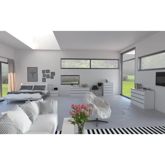 Bester Verkauf 😍 Steens Furniture A/S Steens Nachttisch Skyline 002 Weiß ✨ 5 Bester Verkauf 😍 Steens Furniture A/S Steens Nachttisch Skyline 002 Weiß ✨ – Bild 3