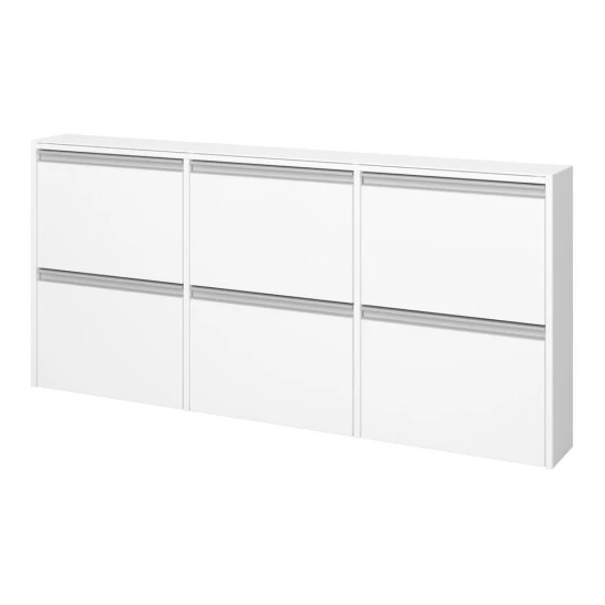 Bestpreis 🥰 Steens Furniture A/S Skyline Schuhschrank Mit 6 Klappen Weiss 👍 4 Bestpreis 🥰 Steens Furniture A/S Skyline Schuhschrank Mit 6 Klappen Weiss 👍 – Bild 2