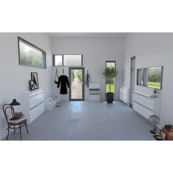 Bestpreis 🥰 Steens Furniture A/S Skyline Schuhschrank Mit 6 Klappen Weiss 👍 5 Bestpreis 🥰 Steens Furniture A/S Skyline Schuhschrank Mit 6 Klappen Weiss 👍 – Bild 3