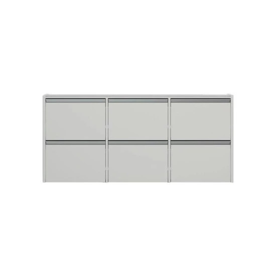 Bestpreis 🥰 Steens Furniture A/S Skyline Schuhschrank Mit 6 Klappen Weiss 👍 6 Bestpreis 🥰 Steens Furniture A/S Skyline Schuhschrank Mit 6 Klappen Weiss 👍 – Bild 4