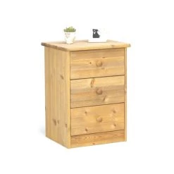 Neu 🔥 Steens Furniture A/S Steens - Mario Kommode 3 Schubladen - Material: Kiefer - Verarbeitung: Natur-Lackiert - H X B X T - 57 X 42 X 35 Cm 🎉 -Steens Furniture A/S Verkäufe unnamed file 3