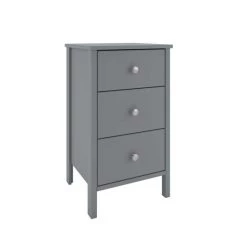 Rabatt 🥰 Steens Furniture A/S Tromsö Kommode Mit 3 Schubladen Dunkelgrau 😉