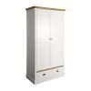 Blitzangebot ⭐ Steens Furniture A/S Sandringham Kleiderschrank 2 Türen 1 Schublade Weiß 👍 -Steens Furniture A/S Verkäufe unnamed file 331