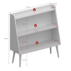 Bester Verkauf ⭐ Steens Furniture A/S Steens - GAIA Regal Mit 3 Böden- Material: MDF - Verarbeitung: Weiss- H X B X T - 80 X 81,3 X 27,8 Cm 💯 19 Bester Verkauf ⭐ Steens Furniture A/S Steens - GAIA Regal Mit 3 Böden- Material: MDF - Verarbeitung: Weiss- H X B X T - 80 X 81,3 X 27,8 Cm 💯 -Steens Furniture A/S Verkäufe unnamed file 346