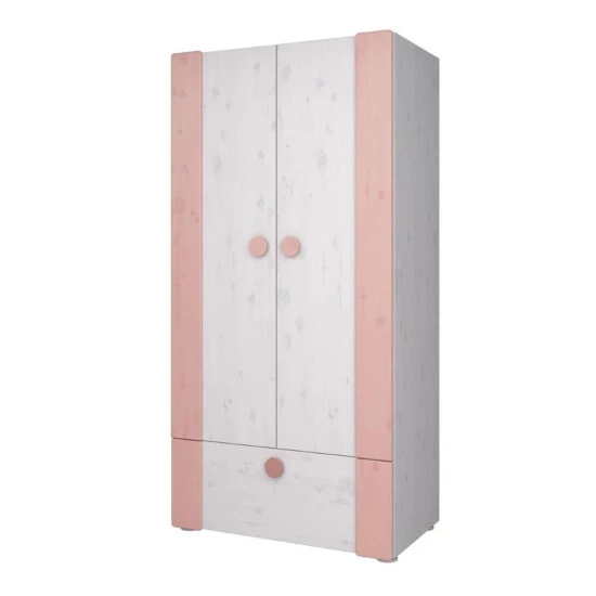 Top 10 🥰 Steens Furniture A/S Kiefer Massiv 2-türig Kleiderschrank Schrank Kinderzimmer Holz Weiß Rosa Steens 💯 5 Top 10 🥰 Steens Furniture A/S Kiefer Massiv 2-türig Kleiderschrank Schrank Kinderzimmer Holz Weiß Rosa Steens 💯 – Bild 3