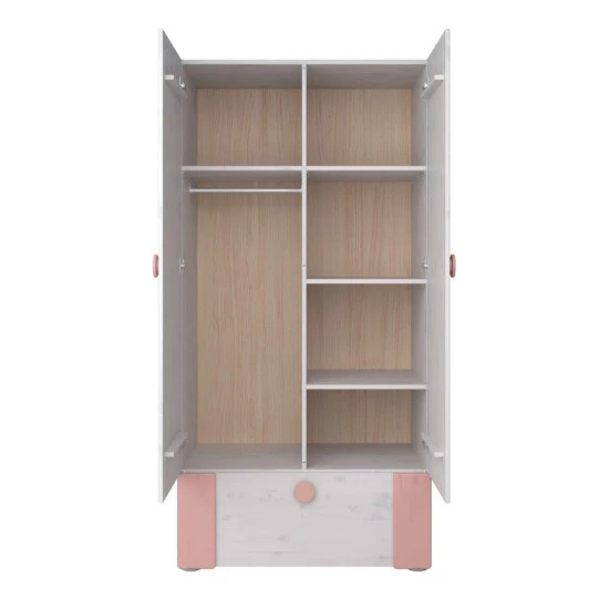 Top 10 🥰 Steens Furniture A/S Kiefer Massiv 2-türig Kleiderschrank Schrank Kinderzimmer Holz Weiß Rosa Steens 💯 6 Top 10 🥰 Steens Furniture A/S Kiefer Massiv 2-türig Kleiderschrank Schrank Kinderzimmer Holz Weiß Rosa Steens 💯 – Bild 4