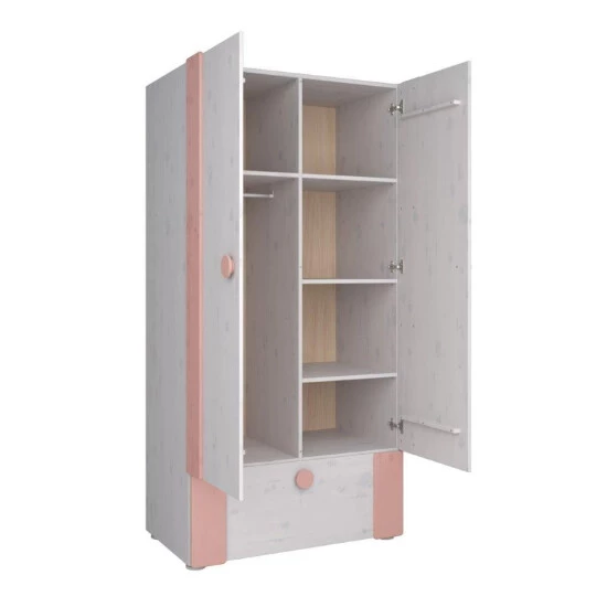 Top 10 🥰 Steens Furniture A/S Kiefer Massiv 2-türig Kleiderschrank Schrank Kinderzimmer Holz Weiß Rosa Steens 💯 7 Top 10 🥰 Steens Furniture A/S Kiefer Massiv 2-türig Kleiderschrank Schrank Kinderzimmer Holz Weiß Rosa Steens 💯 – Bild 5