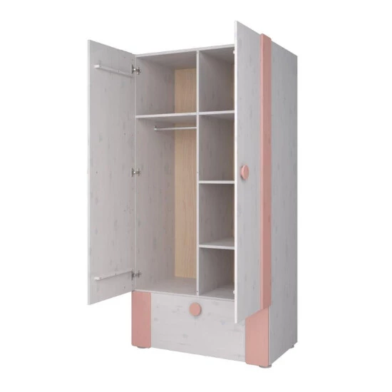 Top 10 🥰 Steens Furniture A/S Kiefer Massiv 2-türig Kleiderschrank Schrank Kinderzimmer Holz Weiß Rosa Steens 💯 8 Top 10 🥰 Steens Furniture A/S Kiefer Massiv 2-türig Kleiderschrank Schrank Kinderzimmer Holz Weiß Rosa Steens 💯 – Bild 6