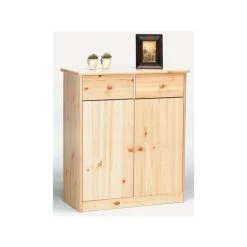 Budget 🛒 Steens Furniture A/S Steens - Mario Sideboard 2-türig, 2 Schubladen - Material: Kiefer - Verarbeitung: Gelaugt-Geölt - H X B X T - 89 X 78 X 35 Cm 😉 -Steens Furniture A/S Verkäufe unnamed file 383
