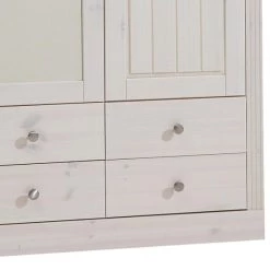 Schlussverkauf 💯 Steens Furniture A/S Steens - Monaco Kleiderschrank 2+1 Türen, 2+2 Schubladen - Material: Kiefer - Verarbeitung: White-Wash/kolonial Gebeizt 😀 -Steens Furniture A/S Verkäufe unnamed file 393