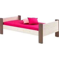 Großhandel 🌟 Steens Furniture A/S Steens 2906490269001N For Kids Einzelbett Aus Massivholz (Kiefer) ; Maße: Höhe: 63 Cm Breite: 206 Cm Tiefe: 102 Cm ; Liegefläche: 90 Cm X 200 Cm 👏