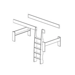 Blitzangebot 🥰 Steens Furniture A/S Steens - Steens For Kids Umbauset Zu Etagenbett - Material: Kiefer - Verarbeitung: White-Wash ⌛ -Steens Furniture A/S Verkäufe unnamed file 474