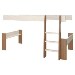 Bestpreis 🛒 Steens Furniture A/S Steens - Steens For Kids Umbauset Zum Halbhochschlafer - Material: Kiefer - Verarbeitung: White-Wash 🎁 -Steens Furniture A/S Verkäufe unnamed file 484