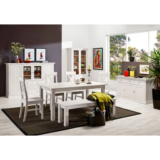 Angebote 💯 Steens Furniture A/S Steens - Sideboard, 3 Schubladen Und 3 Türen, Material Kiefer- Verarbeitung: Weiss Lasiert - H X B X T 78,1 X 145,2 X 46,5 Cm 🥰 3 Angebote 💯 Steens Furniture A/S Steens - Sideboard, 3 Schubladen Und 3 Türen, Material Kiefer- Verarbeitung: Weiss Lasiert - H X B X T 78,1 X 145,2 X 46,5 Cm 🥰