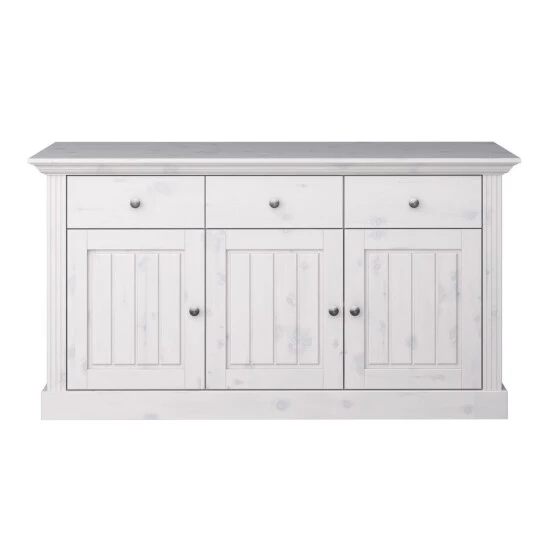 Angebote 💯 Steens Furniture A/S Steens - Sideboard, 3 Schubladen Und 3 Türen, Material Kiefer- Verarbeitung: Weiss Lasiert - H X B X T 78,1 X 145,2 X 46,5 Cm 🥰 8 Angebote 💯 Steens Furniture A/S Steens - Sideboard, 3 Schubladen Und 3 Türen, Material Kiefer- Verarbeitung: Weiss Lasiert - H X B X T 78,1 X 145,2 X 46,5 Cm 🥰 – Bild 6