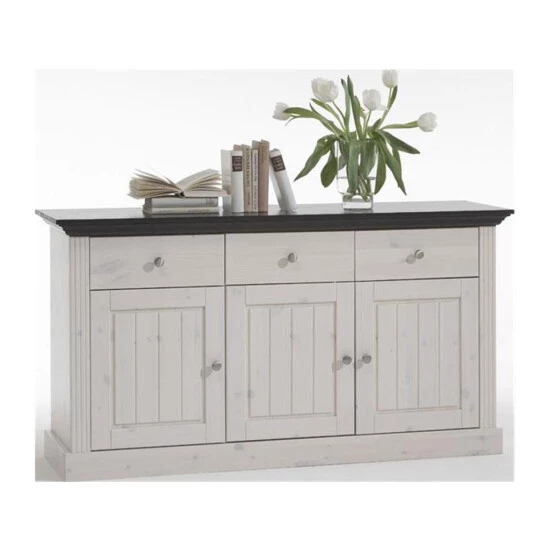 Angebote 💯 Steens Furniture A/S Steens - Sideboard, 3 Schubladen Und 3 Türen, Material Kiefer- Verarbeitung: Weiss Lasiert - H X B X T 78,1 X 145,2 X 46,5 Cm 🥰 12 Angebote 💯 Steens Furniture A/S Steens - Sideboard, 3 Schubladen Und 3 Türen, Material Kiefer- Verarbeitung: Weiss Lasiert - H X B X T 78,1 X 145,2 X 46,5 Cm 🥰 – Bild 10