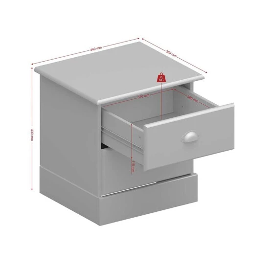 Top 10 ❤️ Steens Furniture A/S Steens - Nola Nachttisch Mit 2 Schubladen- Material: MDF/Kiefer - Verarbeitung: Kolonial/Gelaugt Lackiert- H X B X T 21,9 X 145,2 X 14,4 Cm 🧨 10 Top 10 ❤️ Steens Furniture A/S Steens - Nola Nachttisch Mit 2 Schubladen- Material: MDF/Kiefer - Verarbeitung: Kolonial/Gelaugt Lackiert- H X B X T 21,9 X 145,2 X 14,4 Cm 🧨 – Bild 8