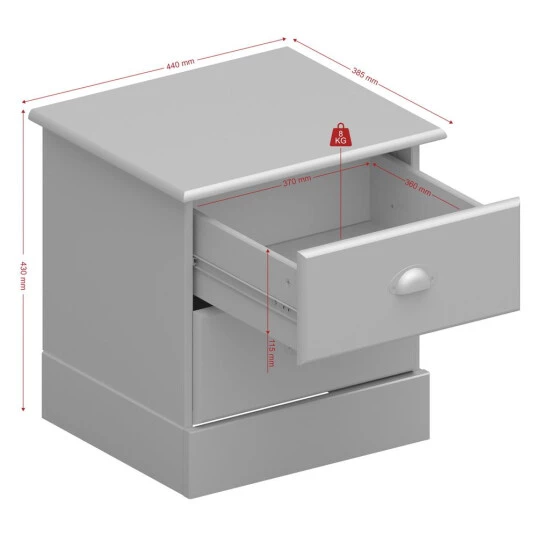 Top 10 ❤️ Steens Furniture A/S Steens - Nola Nachttisch Mit 2 Schubladen- Material: MDF/Kiefer - Verarbeitung: Kolonial/Gelaugt Lackiert- H X B X T 21,9 X 145,2 X 14,4 Cm 🧨 15 Top 10 ❤️ Steens Furniture A/S Steens - Nola Nachttisch Mit 2 Schubladen- Material: MDF/Kiefer - Verarbeitung: Kolonial/Gelaugt Lackiert- H X B X T 21,9 X 145,2 X 14,4 Cm 🧨 – Bild 13