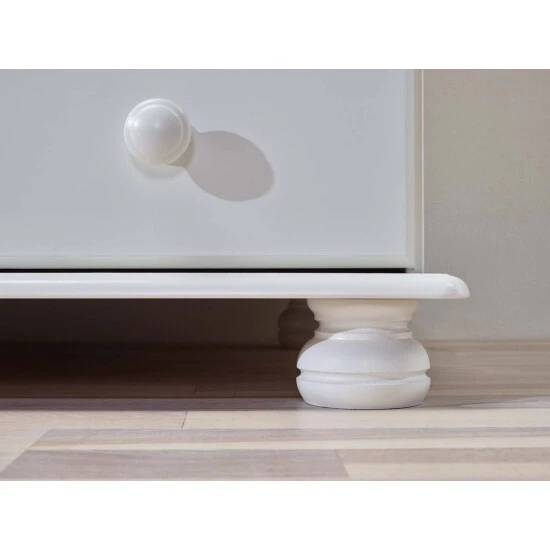 Schlussverkauf ✨ Steens Furniture A/S Steens - Frisiertisch, 4 Schubladen- Material MDF - Verarbeitung: Weiss - H X B X T 73,9 X 100,3 X 46,8 Cm 🔥 6 Schlussverkauf ✨ Steens Furniture A/S Steens - Frisiertisch, 4 Schubladen- Material MDF - Verarbeitung: Weiss - H X B X T 73,9 X 100,3 X 46,8 Cm 🔥 – Bild 4