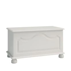 Coupon 🌟 Steens Furniture A/S Steens - Betttruhe- Material MDF - Verarbeitung: Weiss - H X B X T 44,8 X 82,4 X 39,9 Cm 🔥