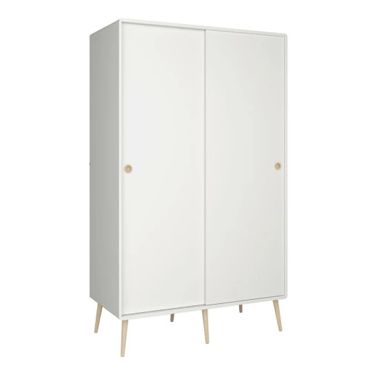 Bestes Angebot 🌟 Steens Furniture A/S Steens - Soft Line Kleiderschrank Mit 2 Schiebetüren- Material: MDF - Verarbeitung: Weiss- H X B X T - 190 X 113 X 56 Cm ✨ 3 Bestes Angebot 🌟 Steens Furniture A/S Steens - Soft Line Kleiderschrank Mit 2 Schiebetüren- Material: MDF - Verarbeitung: Weiss- H X B X T - 190 X 113 X 56 Cm ✨