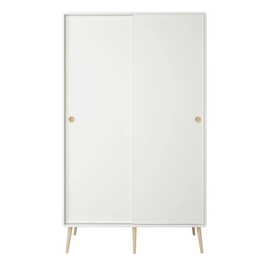Bestes Angebot 🌟 Steens Furniture A/S Steens - Soft Line Kleiderschrank Mit 2 Schiebetüren- Material: MDF - Verarbeitung: Weiss- H X B X T - 190 X 113 X 56 Cm ✨ 4 Bestes Angebot 🌟 Steens Furniture A/S Steens - Soft Line Kleiderschrank Mit 2 Schiebetüren- Material: MDF - Verarbeitung: Weiss- H X B X T - 190 X 113 X 56 Cm ✨ – Bild 2