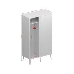 Bestes Angebot 🌟 Steens Furniture A/S Steens - Soft Line Kleiderschrank Mit 2 Schiebetüren- Material: MDF - Verarbeitung: Weiss- H X B X T - 190 X 113 X 56 Cm ✨ 28 Bestes Angebot 🌟 Steens Furniture A/S Steens - Soft Line Kleiderschrank Mit 2 Schiebetüren- Material: MDF - Verarbeitung: Weiss- H X B X T - 190 X 113 X 56 Cm ✨ -Steens Furniture A/S Verkäufe unnamed file 659