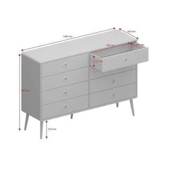 Großhandel 😍 Steens Furniture A/S Soft Line Kommode 8 Schubladen Schwarz 🎉 13 Großhandel 😍 Steens Furniture A/S Soft Line Kommode 8 Schubladen Schwarz 🎉 -Steens Furniture A/S Verkäufe unnamed file 722