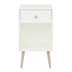 Blitzangebot 🔥 Steens Furniture A/S Steens 3600010050000F Soft Line Nachttisch Mit Einer Schublade Und Einem Fach ; Farbe: Weiß/Braun ; Maße: Höhe: 73 Cm, Breite: 41,5 Cm, Tiefe: 40 Cm 👍 -Steens Furniture A/S Verkäufe unnamed file 782