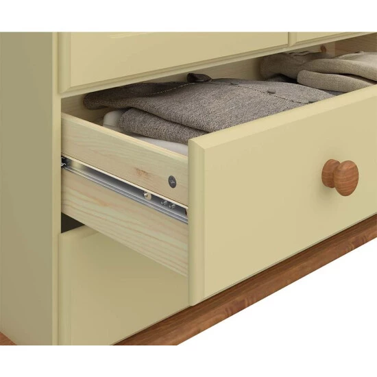 Coupon 🧨 Steens Furniture A/S Steens - Richmond Nachttisch 3 Schubladen - Material: MDF/Kiefer - Verarbeitung: Creme/Gebeizt-Lackert - H X B X T - 58 X 44 X 38 Cm; 3022030246000F ⭐ 6 Coupon 🧨 Steens Furniture A/S Steens - Richmond Nachttisch 3 Schubladen - Material: MDF/Kiefer - Verarbeitung: Creme/Gebeizt-Lackert - H X B X T - 58 X 44 X 38 Cm; 3022030246000F ⭐ – Bild 4