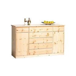 Am billigsten ✔️ Steens Furniture A/S Steens - Mario Sideboard 2-türig 5+2 Schubladen - Material: Kiefer - Verarbeitung: Natur-Lackiert - H X B X T - 89 X 151 X 48 Cm 🛒 -Steens Furniture A/S Verkäufe unnamed file 8