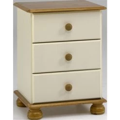 Coupon 🧨 Steens Furniture A/S Steens - Richmond Nachttisch 3 Schubladen - Material: MDF/Kiefer - Verarbeitung: Creme/Gebeizt-Lackert - H X B X T - 58 X 44 X 38 Cm; 3022030246000F ⭐ 21 Coupon 🧨 Steens Furniture A/S Steens - Richmond Nachttisch 3 Schubladen - Material: MDF/Kiefer - Verarbeitung: Creme/Gebeizt-Lackert - H X B X T - 58 X 44 X 38 Cm; 3022030246000F ⭐ -Steens Furniture A/S Verkäufe unnamed file 800