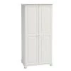 Bestpreis 🤩 Steens Furniture A/S Steens - Richmond Kleiderschrank 2 Türen - Material: MDF - Verarbeitung: Weiss - H X B X T - 185,1 X 88,2 X 57 Cm 👏