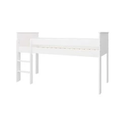 Bester Verkauf 👍 Steens Furniture A/S Steens - ALBA Halbhochschläfer 90 X 200 Cm - Material: MDF - Verarbeitung: Weiss- H X B X T - 123 X 208 X 99 Cm 🤩 -Steens Furniture A/S Verkäufe unnamed file 828