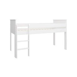 Bester Verkauf 👍 Steens Furniture A/S Steens - ALBA Halbhochschläfer 90 X 200 Cm - Material: MDF - Verarbeitung: Weiss- H X B X T - 123 X 208 X 99 Cm 🤩 -Steens Furniture A/S Verkäufe unnamed file 831