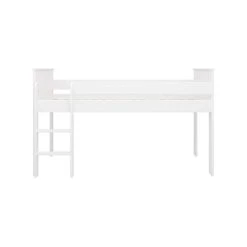 Bester Verkauf 👍 Steens Furniture A/S Steens - ALBA Halbhochschläfer 90 X 200 Cm - Material: MDF - Verarbeitung: Weiss- H X B X T - 123 X 208 X 99 Cm 🤩 -Steens Furniture A/S Verkäufe unnamed file 833