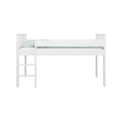 Bester Verkauf 👍 Steens Furniture A/S Steens - ALBA Halbhochschläfer 90 X 200 Cm - Material: MDF - Verarbeitung: Weiss- H X B X T - 123 X 208 X 99 Cm 🤩 -Steens Furniture A/S Verkäufe unnamed file 834