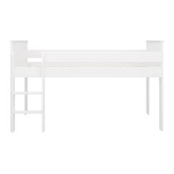 Bester Verkauf 👍 Steens Furniture A/S Steens - ALBA Halbhochschläfer 90 X 200 Cm - Material: MDF - Verarbeitung: Weiss- H X B X T - 123 X 208 X 99 Cm 🤩 -Steens Furniture A/S Verkäufe unnamed file 838