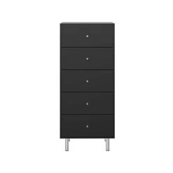 Neu 🤩 Steens Furniture A/S Steens - Maga Kommode Mit 5 Schubladen- Material: MDF - Verarbeitung: Schwarz- H X B X T - 111 X 47 X 40 Cm 🔔 -Steens Furniture A/S Verkäufe unnamed file 844